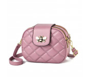 Женская кожаная сумка 8804 PINK